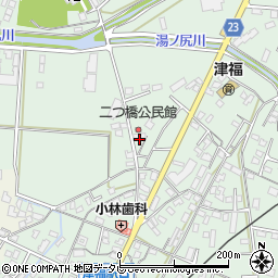 福岡県久留米市津福本町1912周辺の地図