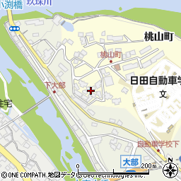 大分県日田市日高2435-1周辺の地図