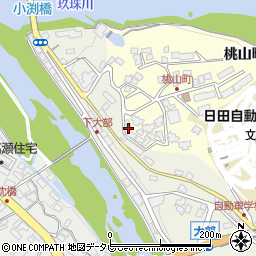 大分県日田市日高2460-3周辺の地図