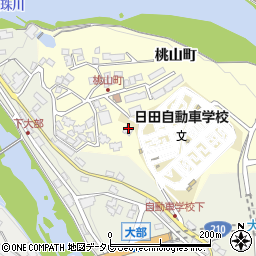 大分県日田市日高2434-8周辺の地図