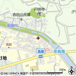 佐賀県小城市高原732-19周辺の地図
