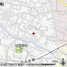 福岡県久留米市西町746周辺の地図