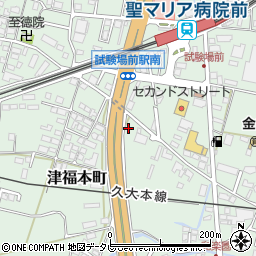 九州電気保安協会（一般財団法人）久留米事業所周辺の地図