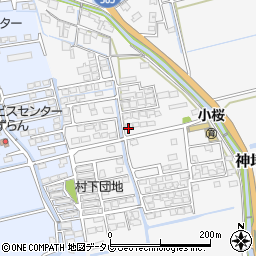 佐賀県神埼市神埼町本堀2559-4周辺の地図