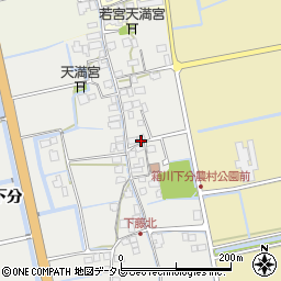 佐賀県神埼郡吉野ヶ里町箱川下分1793周辺の地図