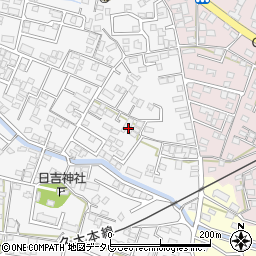 福岡県久留米市西町733周辺の地図