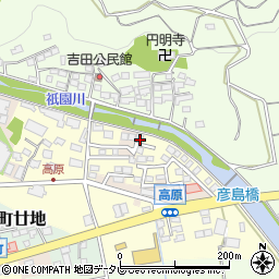 佐賀県小城市高原732周辺の地図