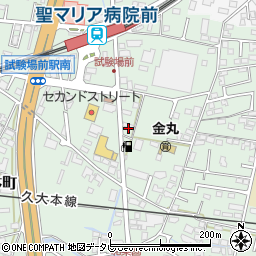 福岡県久留米市津福本町491-11周辺の地図