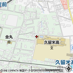 福岡県久留米市津福本町144周辺の地図