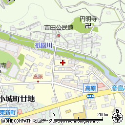 佐賀県小城市高原732-7周辺の地図