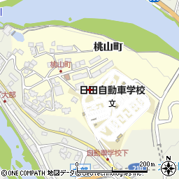 大分県日田市日高2432-1周辺の地図