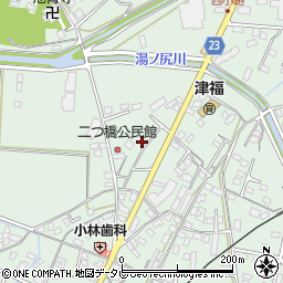 福岡県久留米市津福本町1906周辺の地図