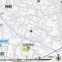 福岡県久留米市西町761-11周辺の地図