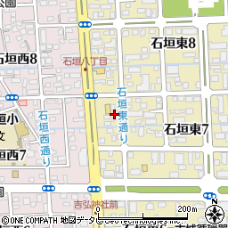 スワンクリーニングの日光社吉弘店周辺の地図
