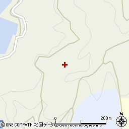 愛媛県宇和島市吉田町白浦164周辺の地図