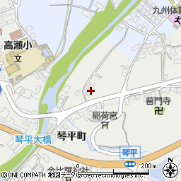 大分県日田市高瀬974-2周辺の地図