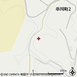 大分県日田市上野町周辺の地図