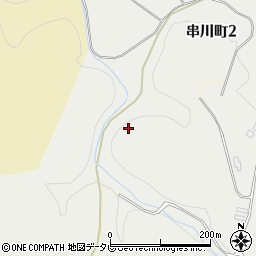 大分県日田市上野町周辺の地図