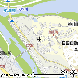 大分県日田市日高2463-1周辺の地図