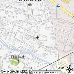 福岡県久留米市西町725周辺の地図