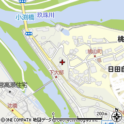 大分県日田市日高2462-1周辺の地図