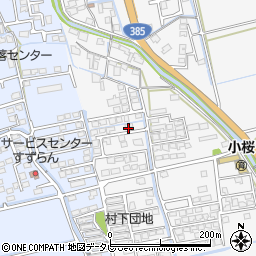 佐賀県神埼市神埼町本堀2618周辺の地図