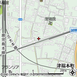 福岡県久留米市津福本町903周辺の地図