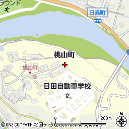 大分県日田市日高2427-3周辺の地図
