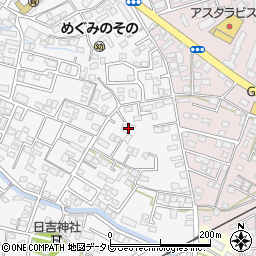 福岡県久留米市西町715周辺の地図