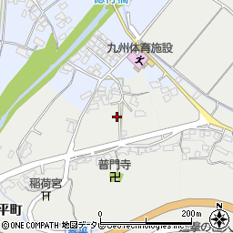 大分県日田市琴平町周辺の地図