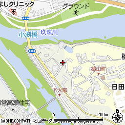大分県日田市日高2462-3周辺の地図