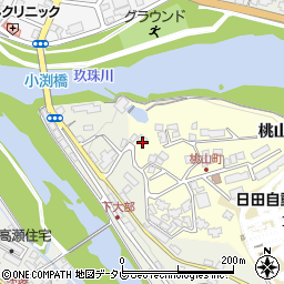 大分県日田市日高2455-8周辺の地図