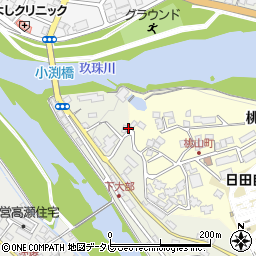 大分県日田市日高2462-9周辺の地図