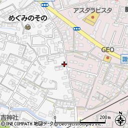 福岡県久留米市西町710周辺の地図