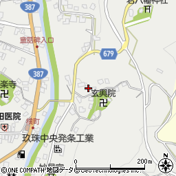 大分県玖珠郡玖珠町森569周辺の地図