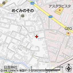 福岡県久留米市西町711周辺の地図