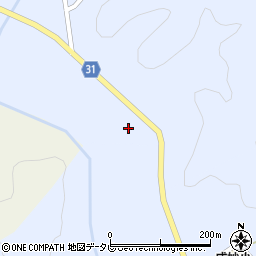 愛媛県宇和島市三間町大藤1031周辺の地図