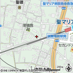 福岡県久留米市津福本町917周辺の地図