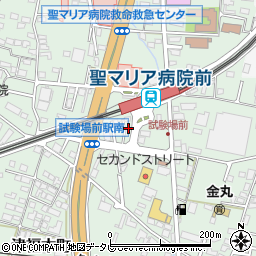 福岡県久留米市津福本町462-8周辺の地図