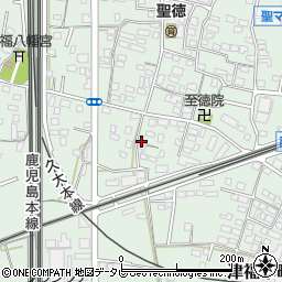 福岡県久留米市津福本町890周辺の地図