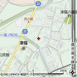 福岡県久留米市津福本町1225-6周辺の地図