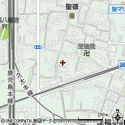 福岡県久留米市津福本町893周辺の地図