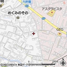 福岡県久留米市西町713周辺の地図