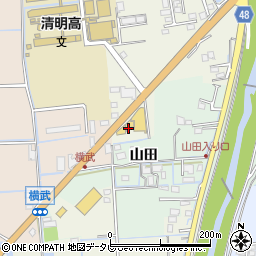 佐賀トヨタ　神埼店周辺の地図