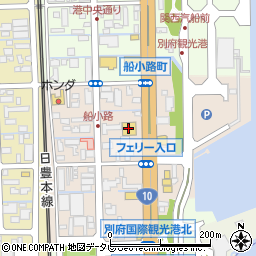 ブックオフ別府観光港前店周辺の地図