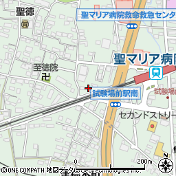 福岡県久留米市津福本町470周辺の地図