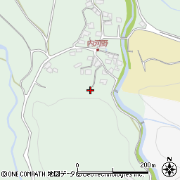 大分県日田市内河野1052周辺の地図