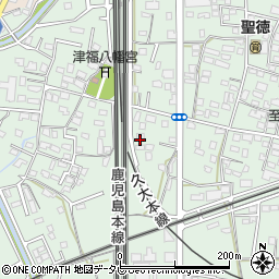 福岡県久留米市津福本町1144周辺の地図