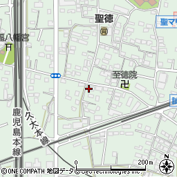 福岡県久留米市津福本町890-2周辺の地図