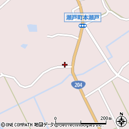 佐賀県伊万里市瀬戸町1319-2周辺の地図